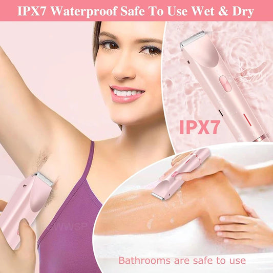 Electric Razor for Women Shaver Painless Women Mustache Epilator